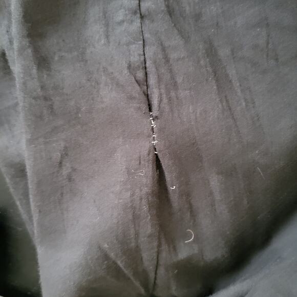 NEW Johnny Was Melanie Blouse Black Popover Sheer Cotton Women Small - Picture 12 of 12